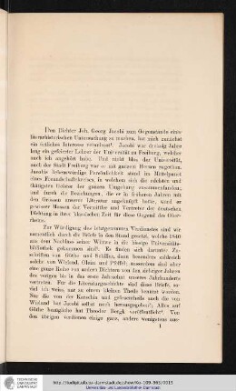Ungedruckte Briefe von und an Johann Georg Jacobi