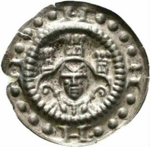 Erzbischof Werner von Eppstein 1259-1284 (oder Erzbischof Heinrich II. 1286-1288) - Pfennig