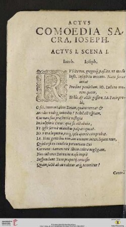 Actvs I