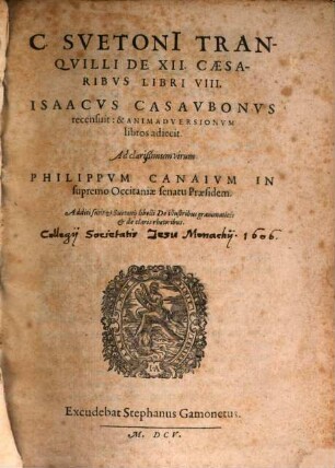 De duodecim caesaribus libri VIII.