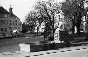 Pfalzgrafenweiler: Marktplatz mit Brunnen