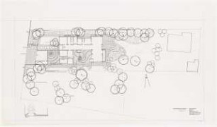 Garten Reinicke, Oberursel: Vorentwurf Lageplan 1:100