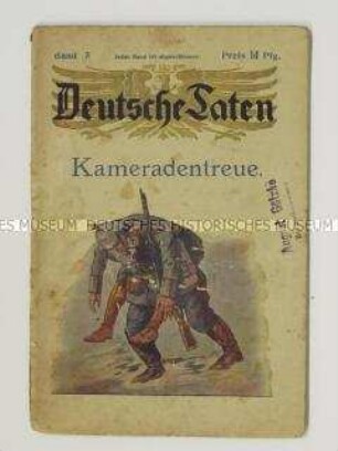 Heft aus der Reihe "Deutsche Taten" (Band 5) zur Unterhaltung für Frontsoldaten