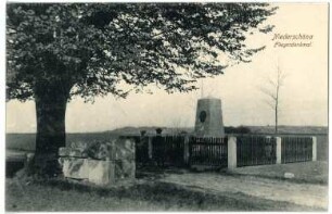 Niederschöna. Fliegerdenkmal