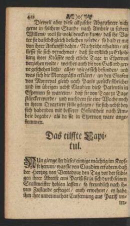 Das eilffte Capitul