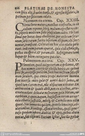 Morertum ex cornis. Cap. XXXIIII.