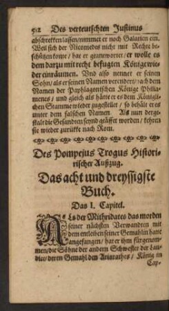 Das acht und dreyssigste Buch. [bis] Das vier und viertzigste Buch.
