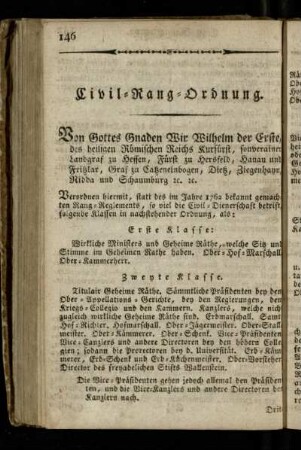 Civil-Rang-Ordnung