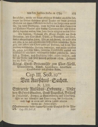 Sect. 10ma Von Ausschus-Sachen
