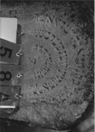 Grabstein 58 (Index: 99787040) Zustand: leicht verwittert Maße HxBxT: 84x56x10 cm: Grabstein 58A