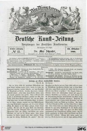 Nr. 41 (13. Oktober 1861)