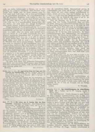 247-248 [Rezension] Hoh, Josef, Die Lehre des hl. Irenäus über das Neue Testament