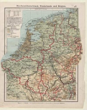 Nordwestdeutschland, Niederlande und Belgien