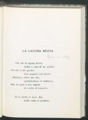 La laguna brava
