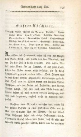 Eilfter Abschnitt