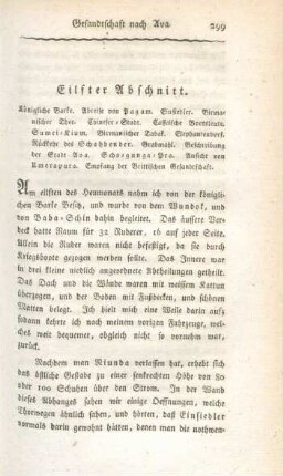 Eilfter Abschnitt