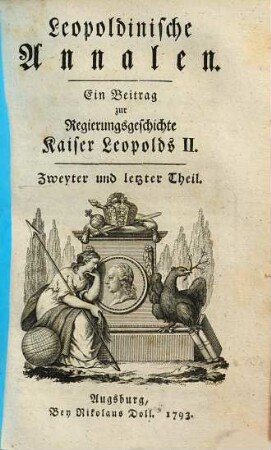 Leopoldinische Annalen : Ein Beitrag zur Regierungsgeschichte Kaiser Leopolds II., 2