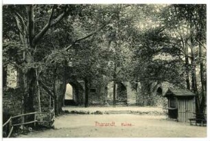Tharandt. Ruine