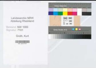 Entnazifizierung Kurt Groth, geb. 07.02.1905 (Strassenbaumeister)
