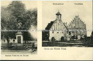Das Denkmal Friedrichs des Großen in Kloster Zinna