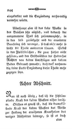 Achter Abschnitt.
