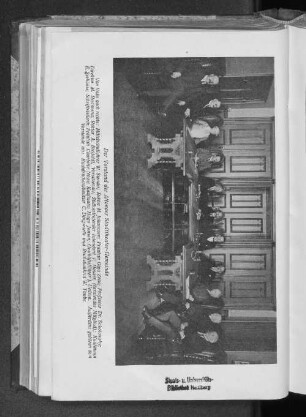 Der Vorstand der Altonaer Stadttheater-Gemeinde.