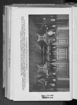 Der Vorstand der Altonaer Stadttheater-Gemeinde.