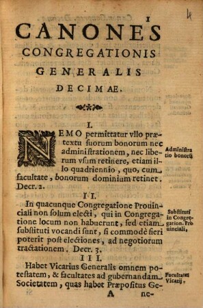 Canones Congregationis Generalis Decimae