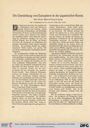 1: Die Darstellung von Europäern in der japanischen Kunst