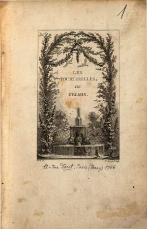 Les Tourterelles De Zelmis : Poeme en Trois Chants