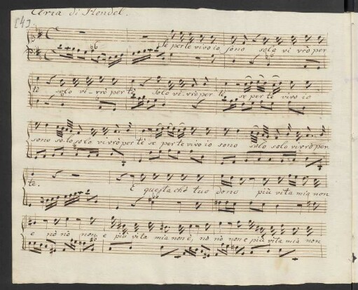 Il trionfo di Camilla regina de Volsci. Auszüge; S, bc; PayP 104