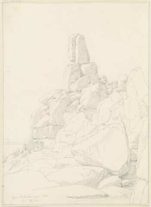 Granitfelsen am Nil bei Philae