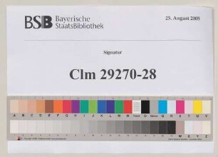 Biblia, Neues Testament, Epistolae Pauli - BSB Clm 29270(28