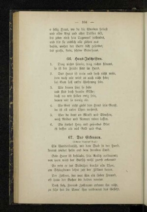66. Haus-Inschriften.