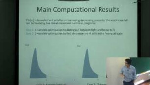 Optimization-based Approaches to Extreme Event Analysis