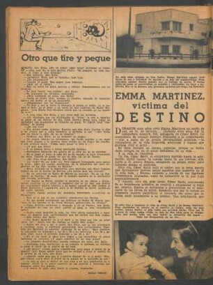 Emma Martínez, víctima del destino