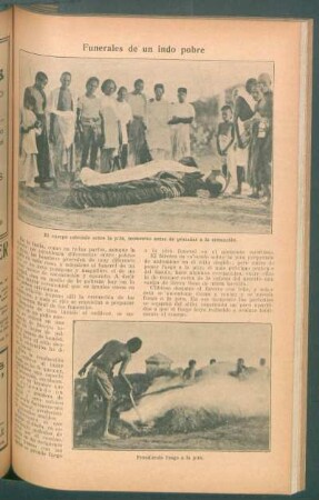 Funerales de un indio pobre