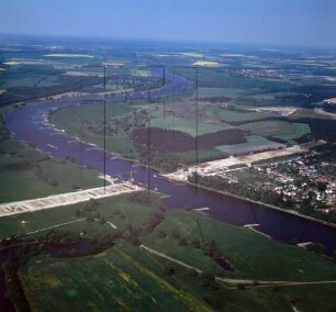 Baustelle Mittellandkanal bei Hohenwarthe : Blickrichtung Nordosten