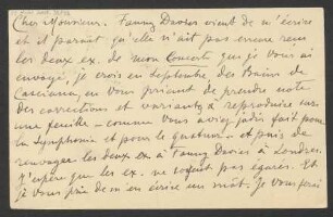 Brief an Ludwig Strecker (senior) und Ludwig Strecker an B. Schott's Söhne : 22.04.1910