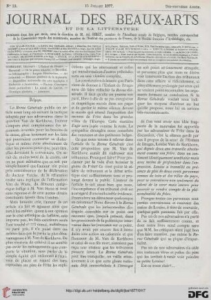 Nr. 13 (15 Juillet 1877)