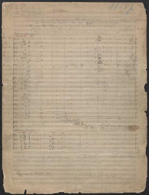 Elektra, op. 58, TrV 223 - BSB Mus.ms. 16148 : [caption title:] Elektra. Richard Strauss