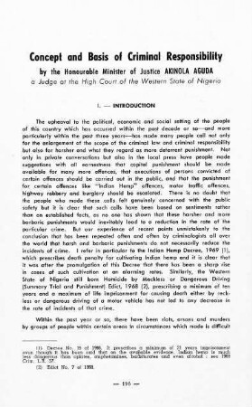 196-227, Concept and Basis of Criminal Responsibility