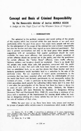 196-227, Concept and Basis of Criminal Responsibility