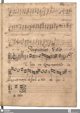 Senfl, Ludwig: Vita in ligno moritur