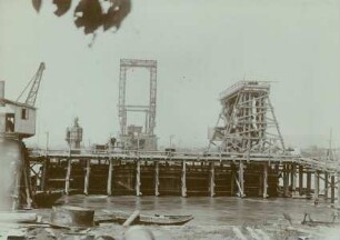 Rheinbrücke Engers, Deutschland, 1917