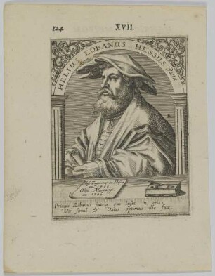 Bildnis des Helius Eobanus Hessus