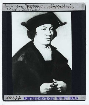 Cleve, Portrait von einem Mann und seiner Ehefrau : Portrait des Mannes