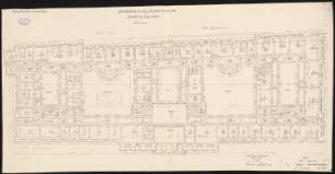 Eisenbahndirektion, Köln: Grundriss EG 1:100