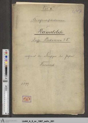 Ramelsloh: Visitationsakten