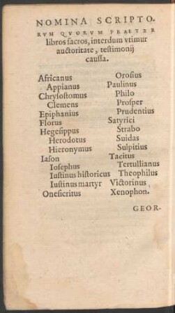 Nomina Scriptorum ...